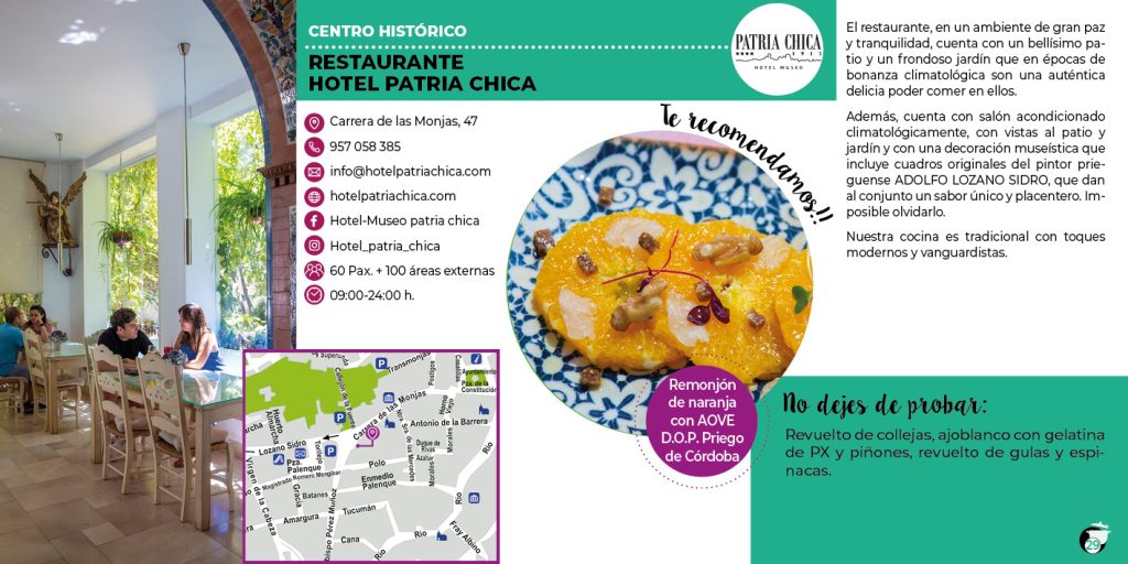 Restaurante Hotel Patria Chica ****