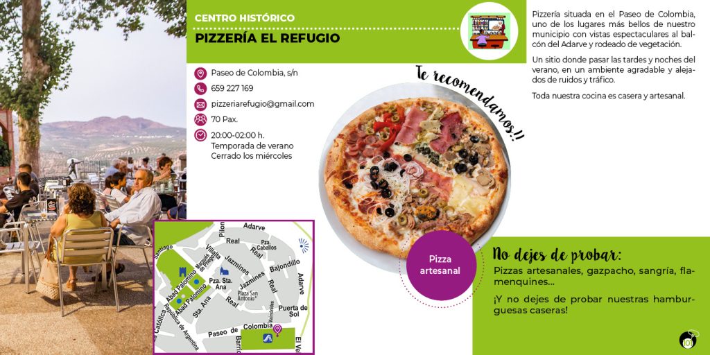 Pizzer&iacute;a El Refugio