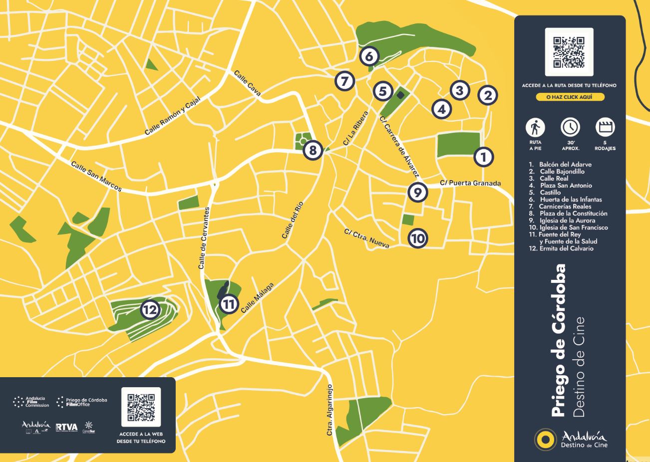 Priego es de cine. Ruta de la Saeta del Ruise&ntilde;or