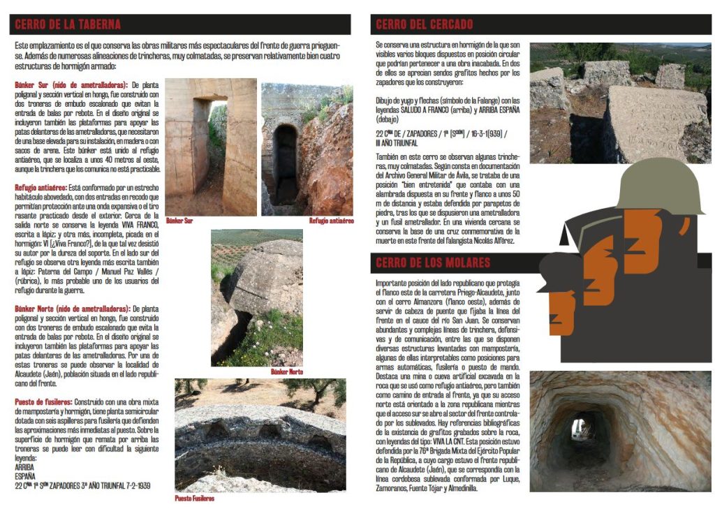 Ruta Arqueol&oacute;gica de la Guerra Civil ( 1936-1939) de Priego de C&oacute;rdoba
