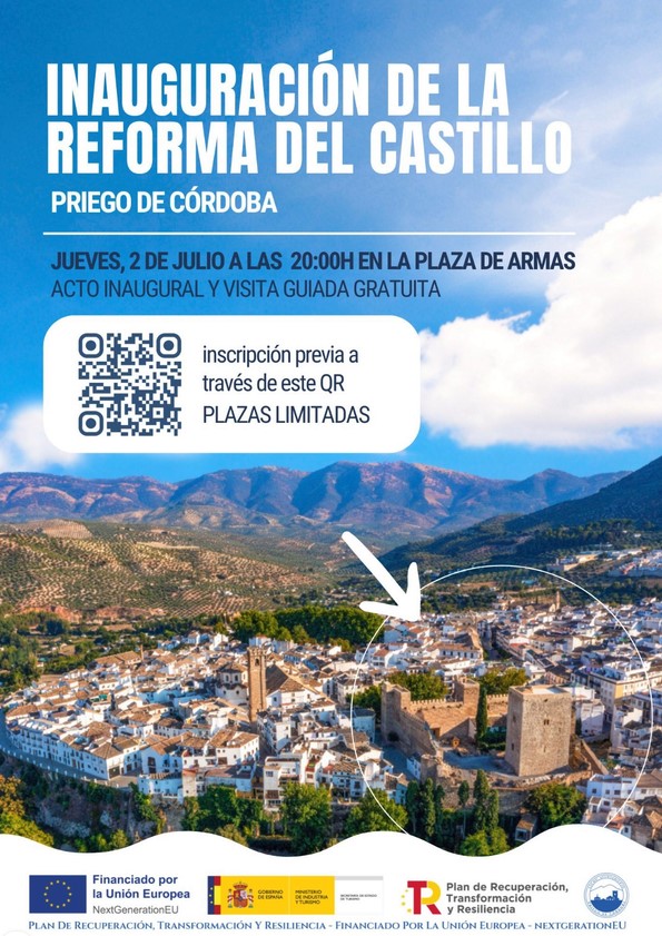 Inauguraci&oacute;n de la reforma del Castillo de Priego de C&oacute;rdoba