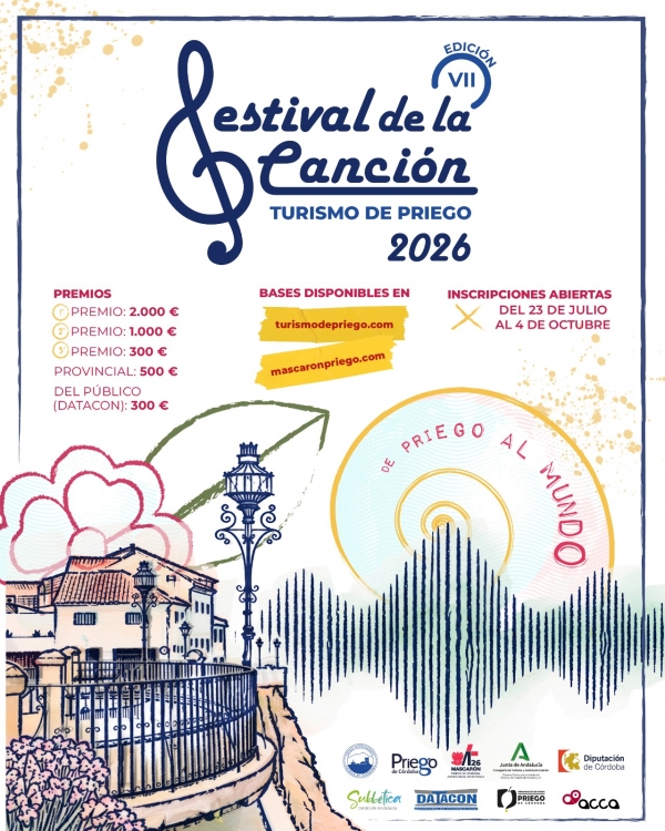 VII Festival de la Canci&oacute;n Turismo de Priego