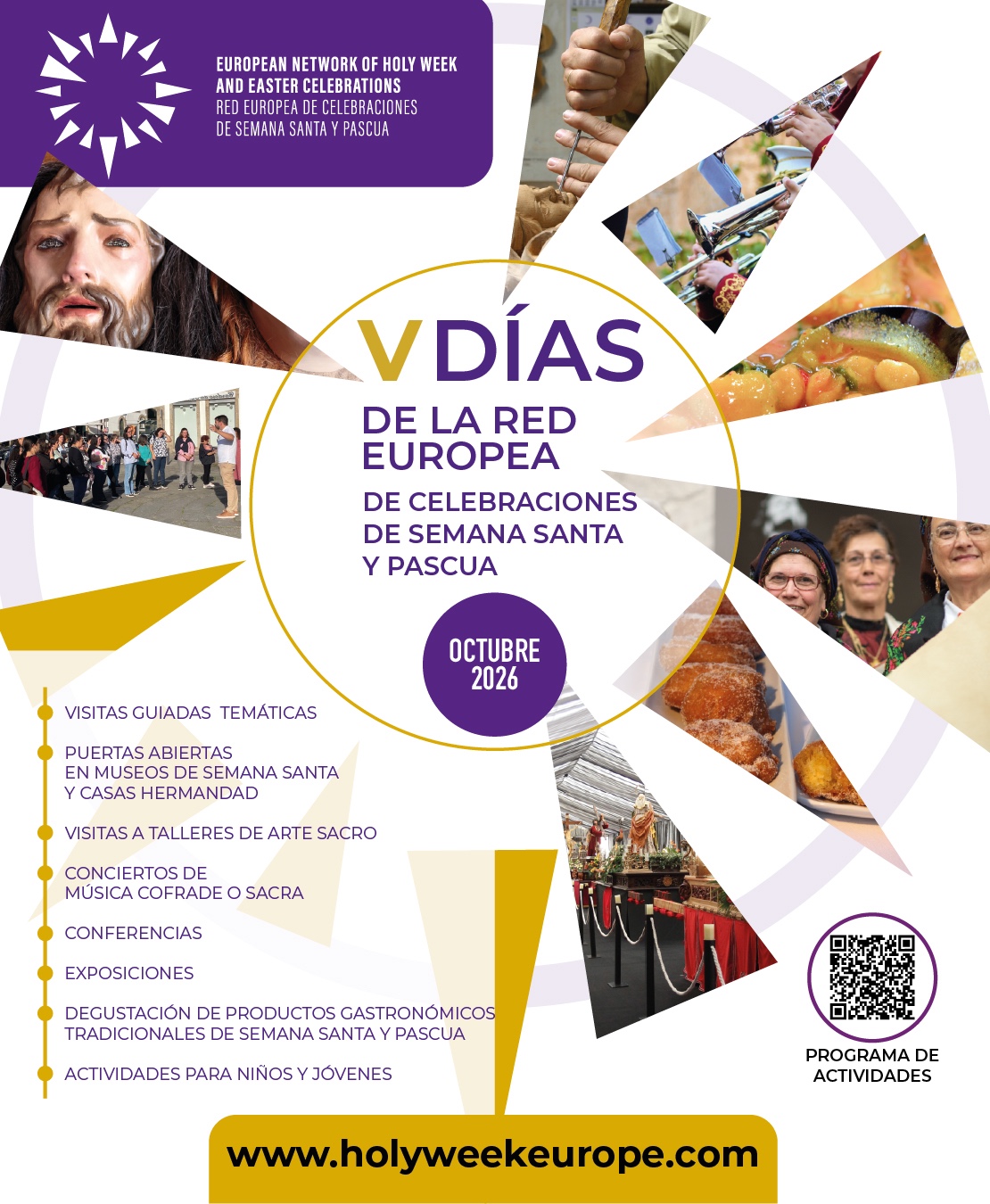 V D&iacute;as de la Red Europea de Celebraciones de Semana Santa y Pascua