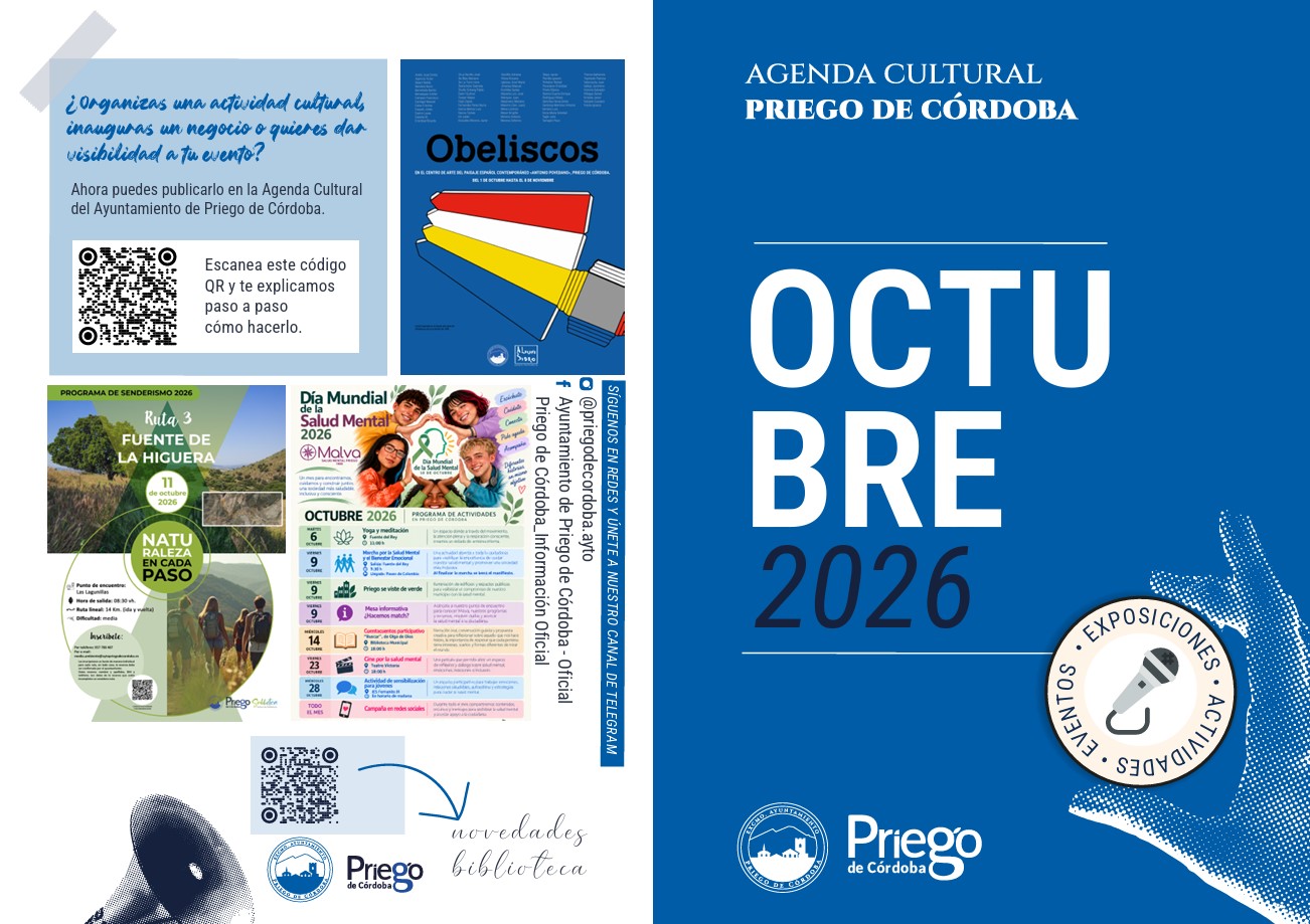 Agenda Cultural Octubre
